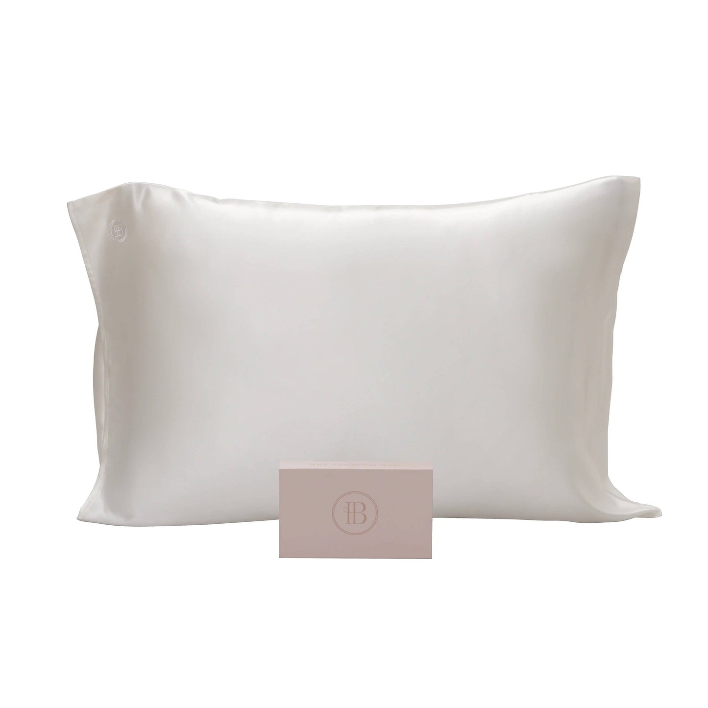 King Silk Pillowcase: White