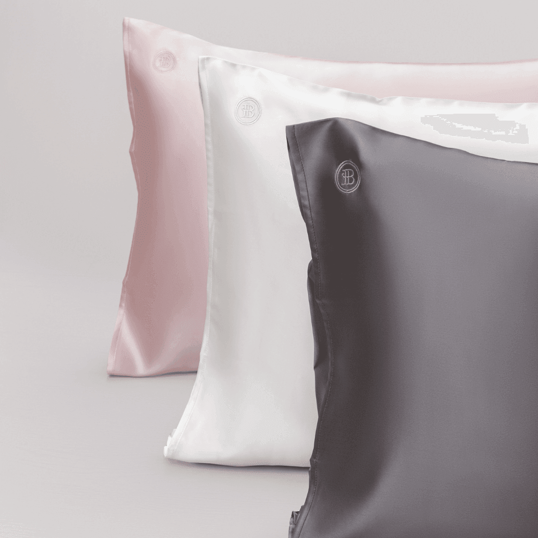 King Silk Pillowcase: White
