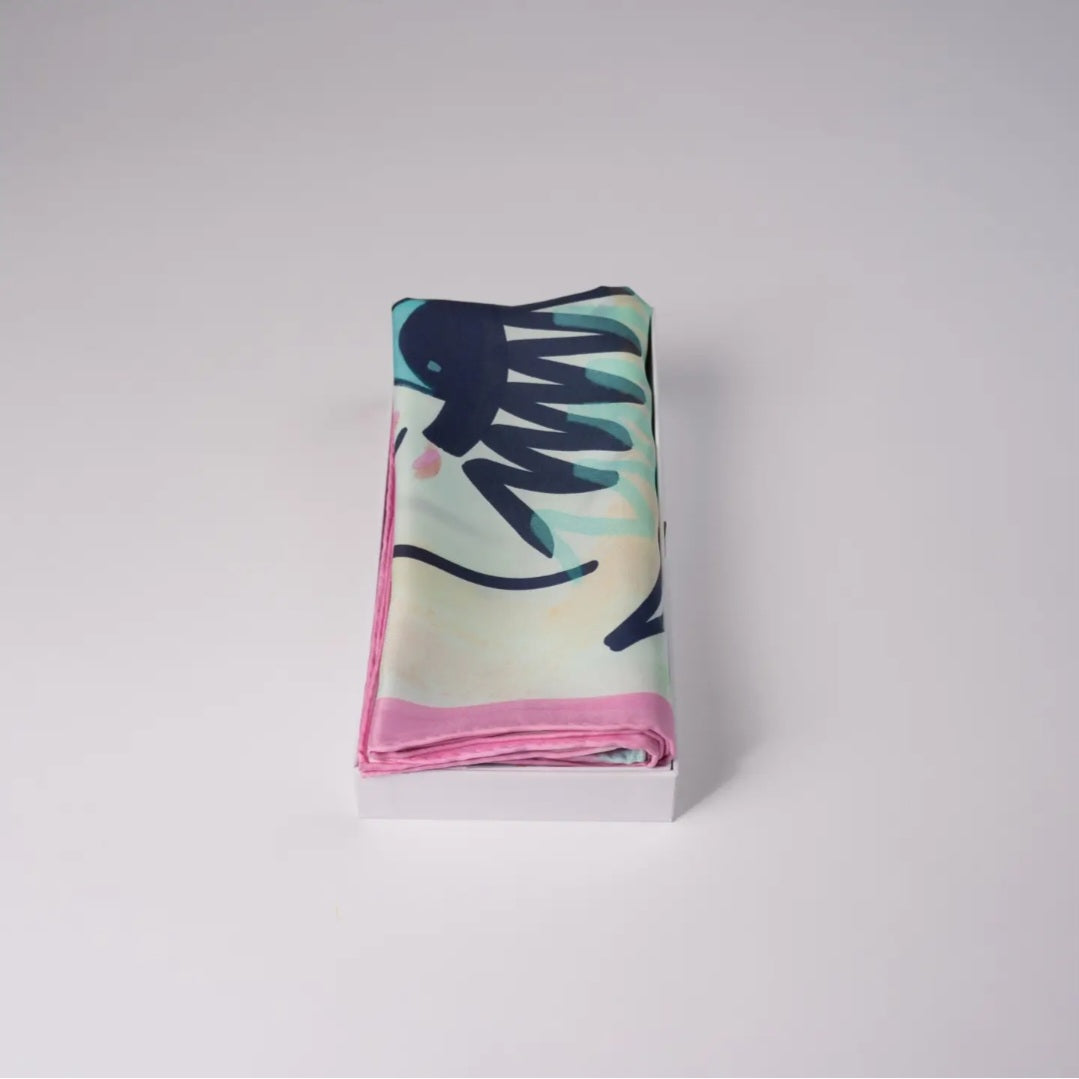 Good Vibrations Silk Scarf