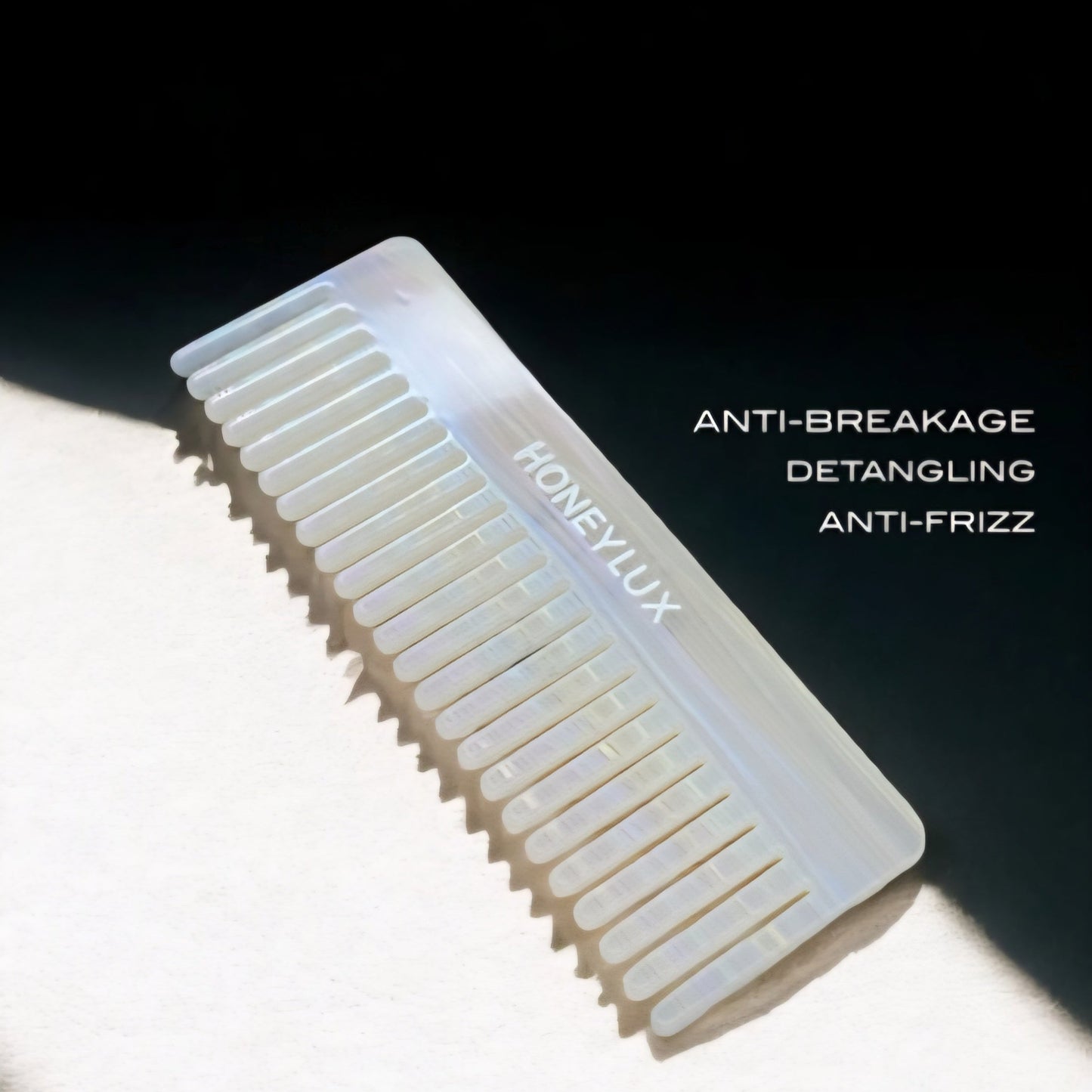 Acetate Detangling Comb - Sweetheart