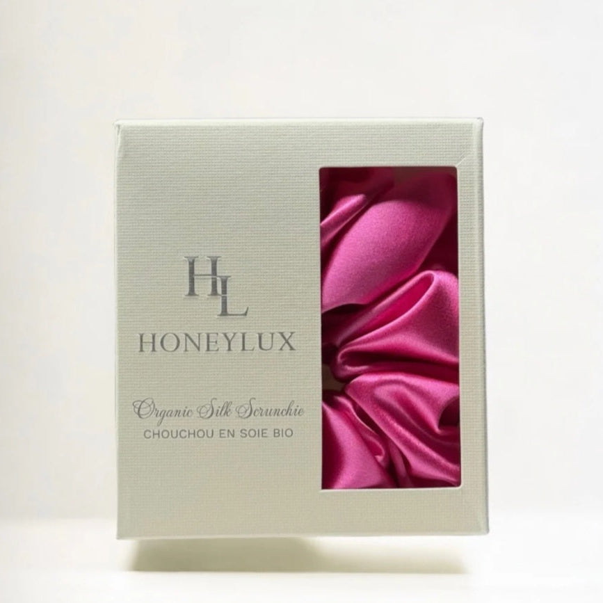 Organic Premium Silk Scrunchies