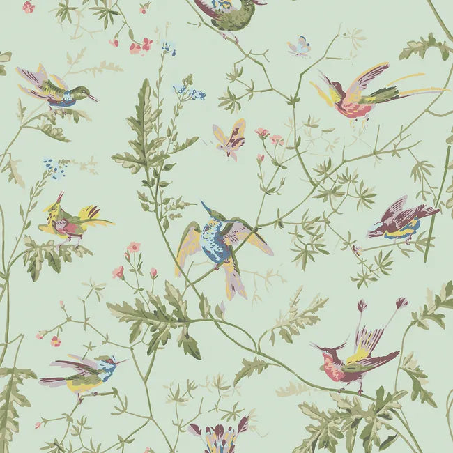 Hummingbirds - Wallpaper - Kravet
