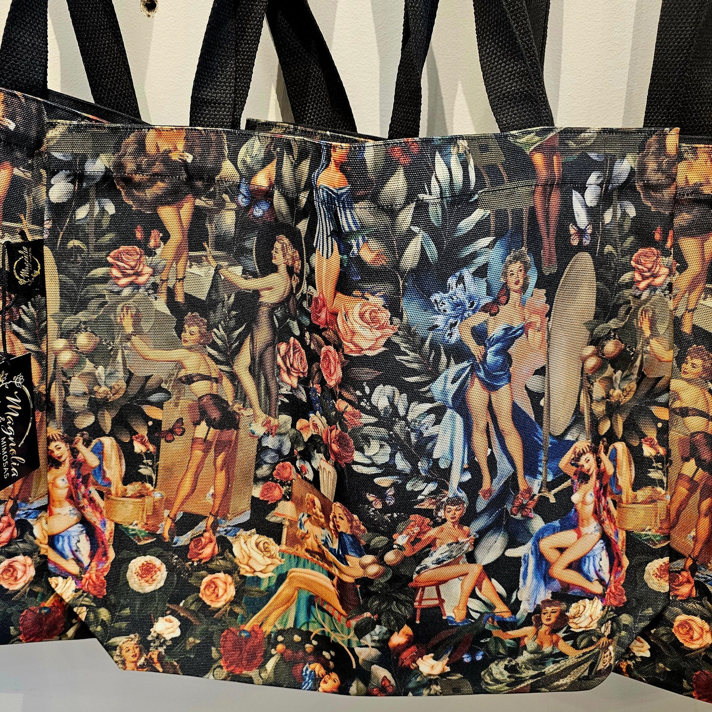 Pinup tote bag