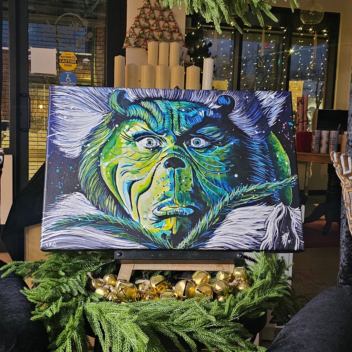 The Grinch Canvas Print