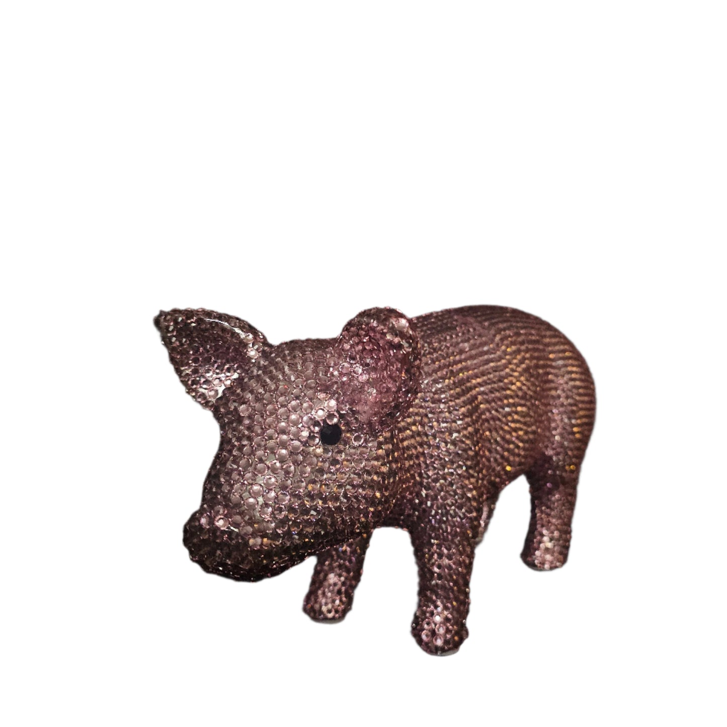 Pink Rhinestone Piggy Bank