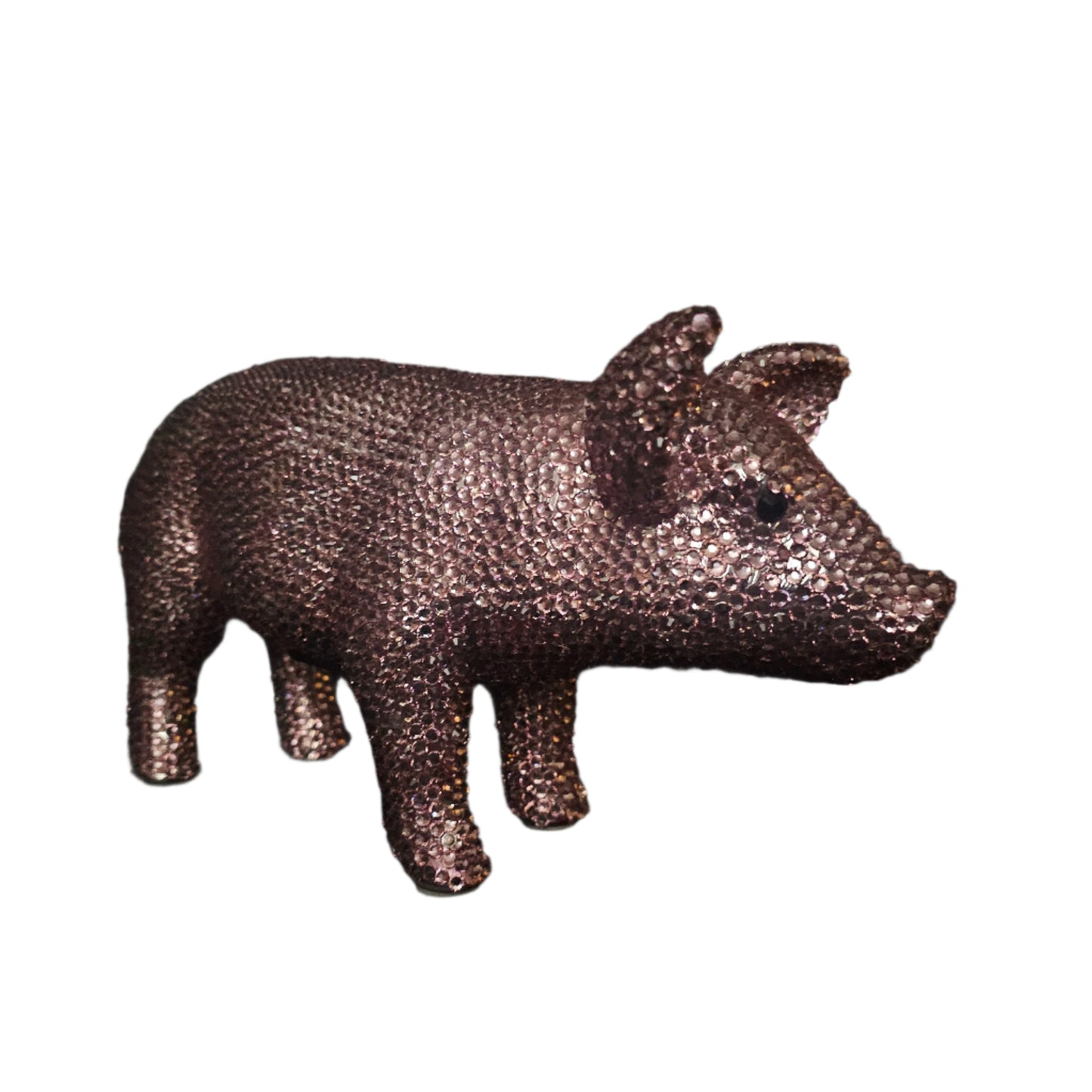 Pink Rhinestone Piggy Bank