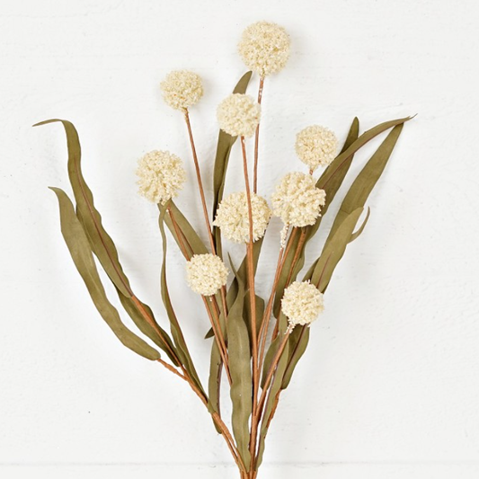 Artificial Thistle Berry Stem