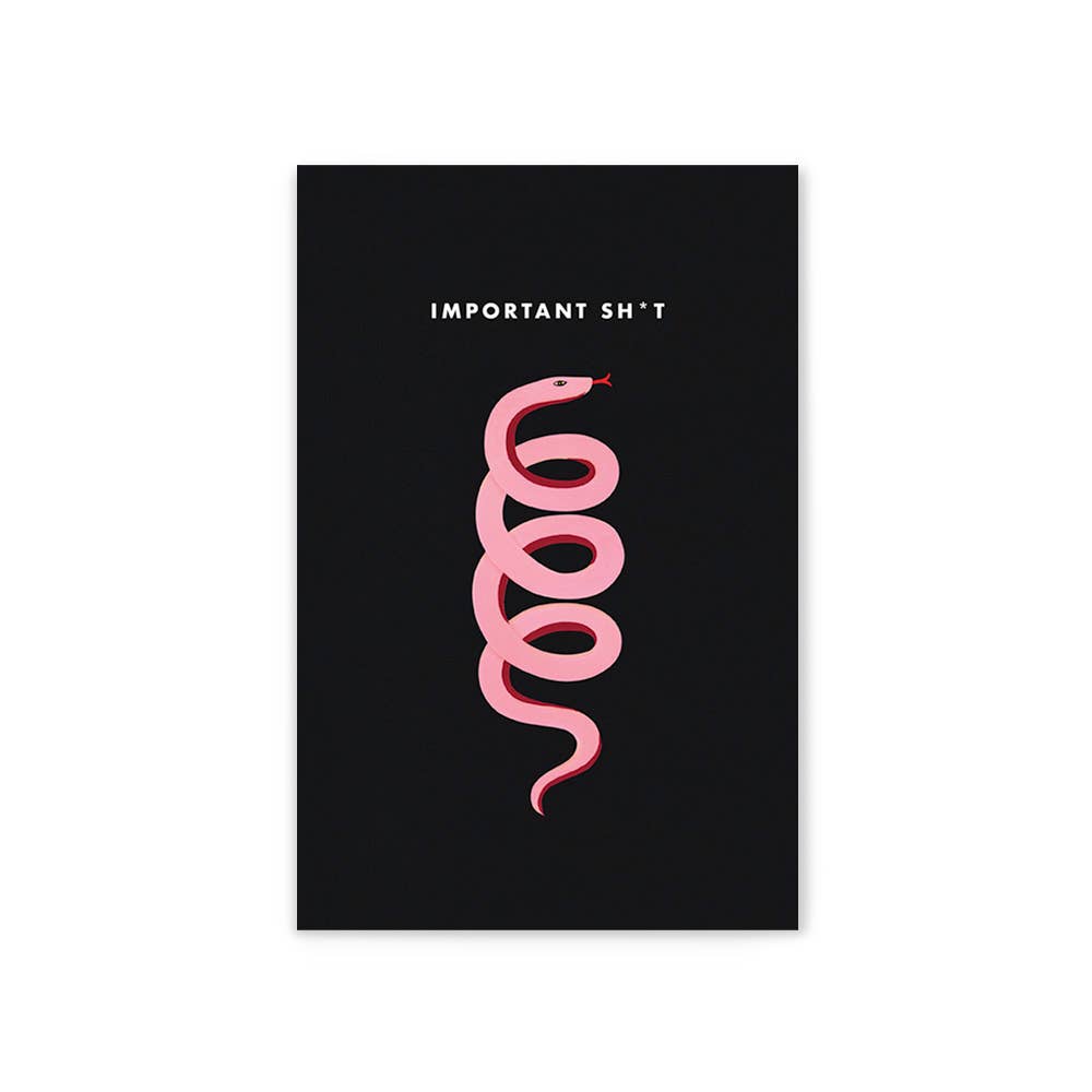 Important Sh*t Mini Notepad