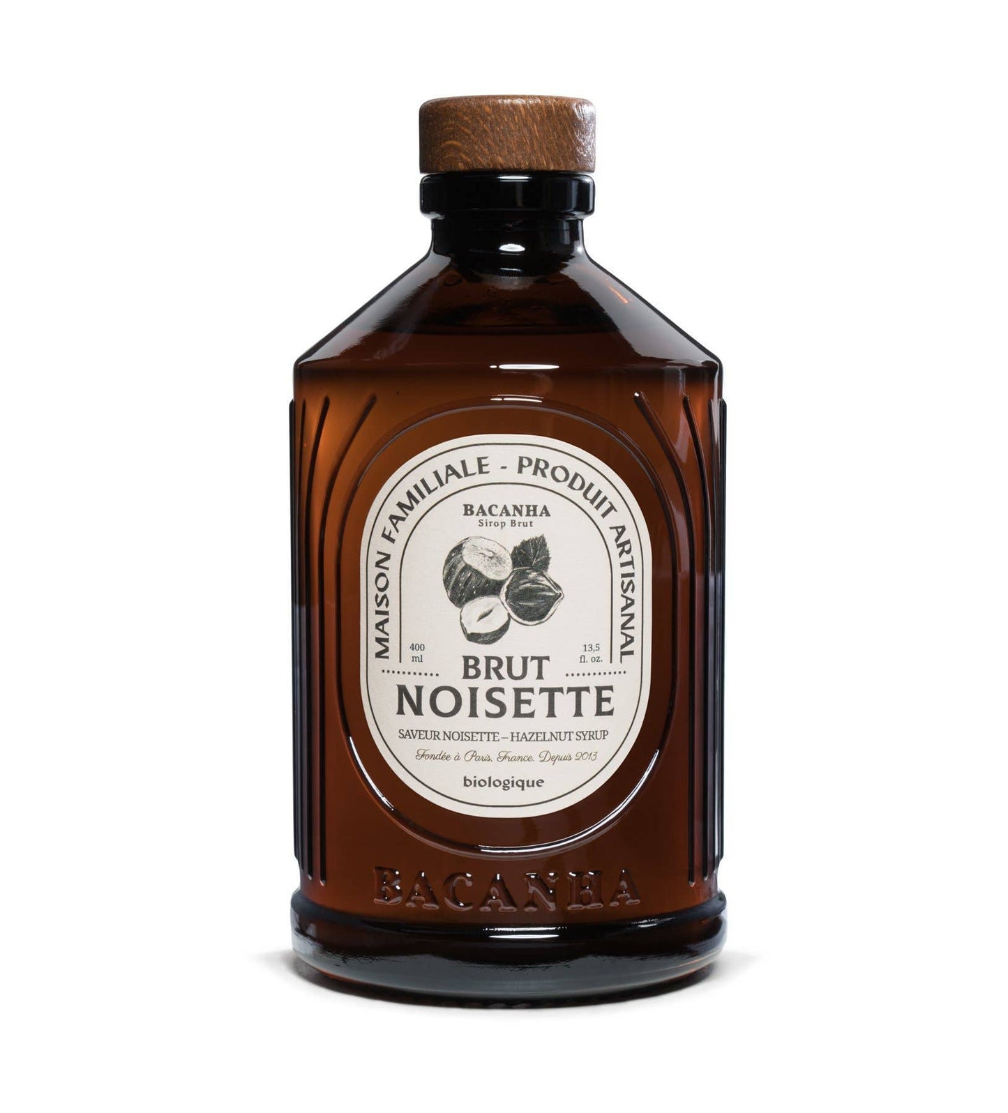 Raw Hazelnut Syrup - Organic