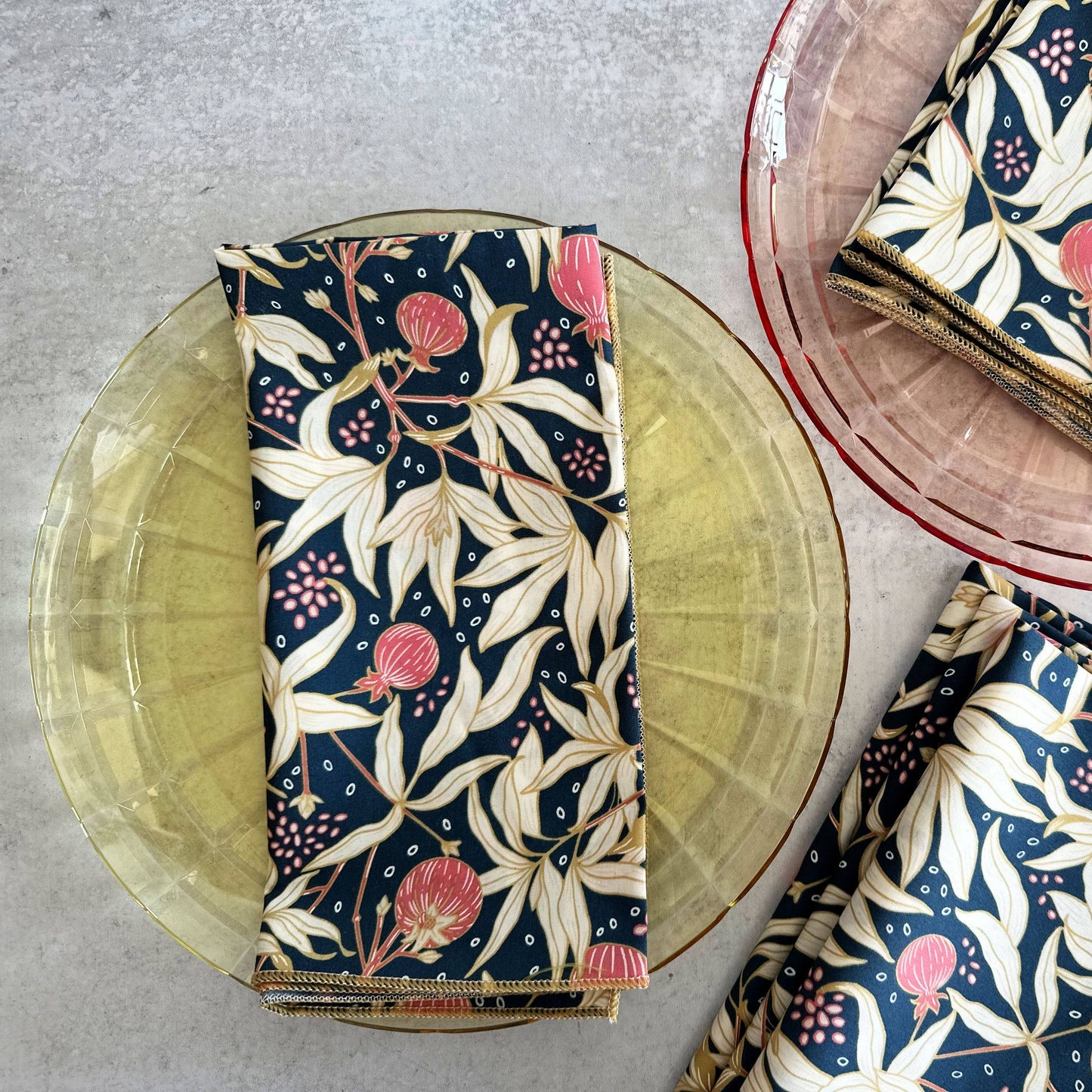 Gooseberry Cloth Napkins, set of four