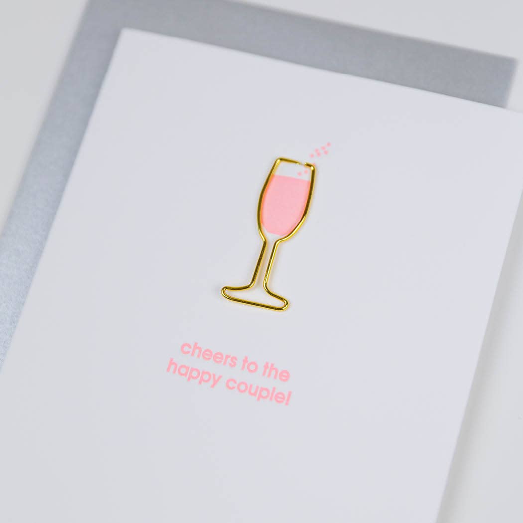 Cheers to the Happy Couple Paper
