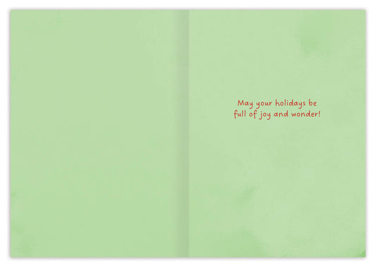 Season's Greetings Christmas Tree Holiday Card