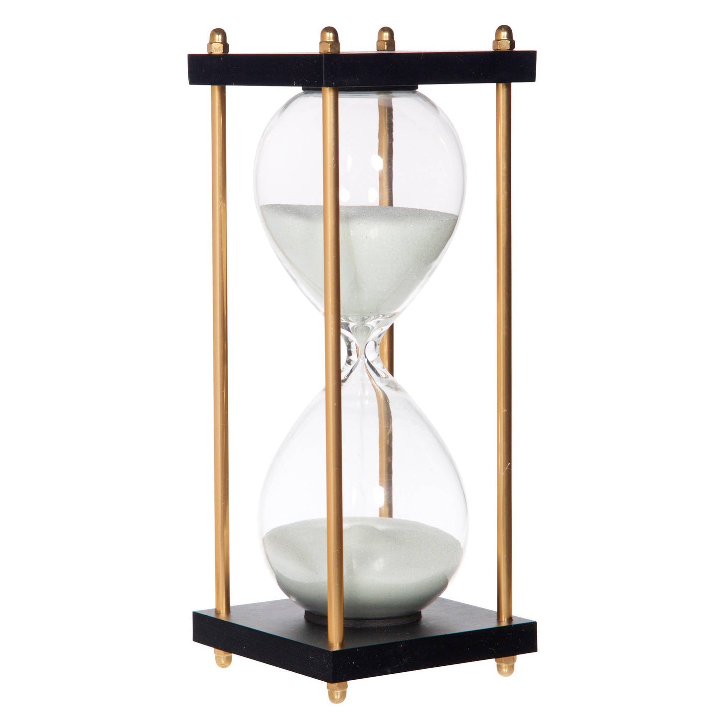 Gold Caged Hourglass 30 Minute Sand Timer