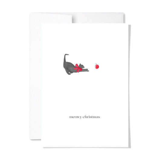 Meowy Christmas Card