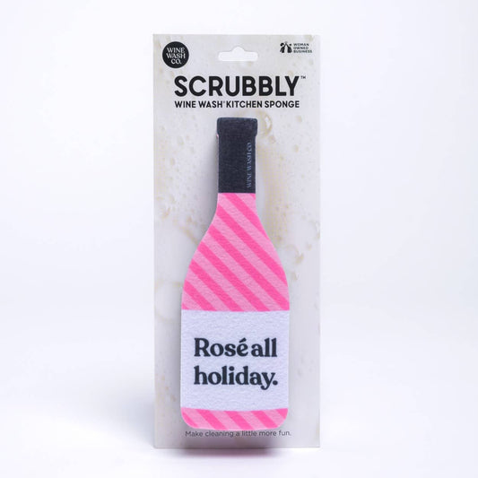 Scrubbly™ Sponge - Rosé all Holiday