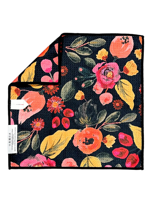 Twilight Petals Double-Sided Wash Cloth