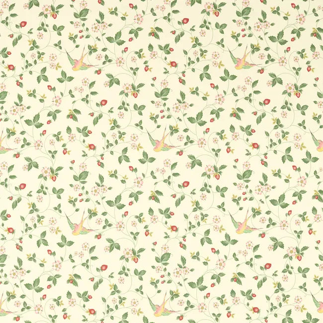 Wild Strawberry - Wallpaper - Kravet