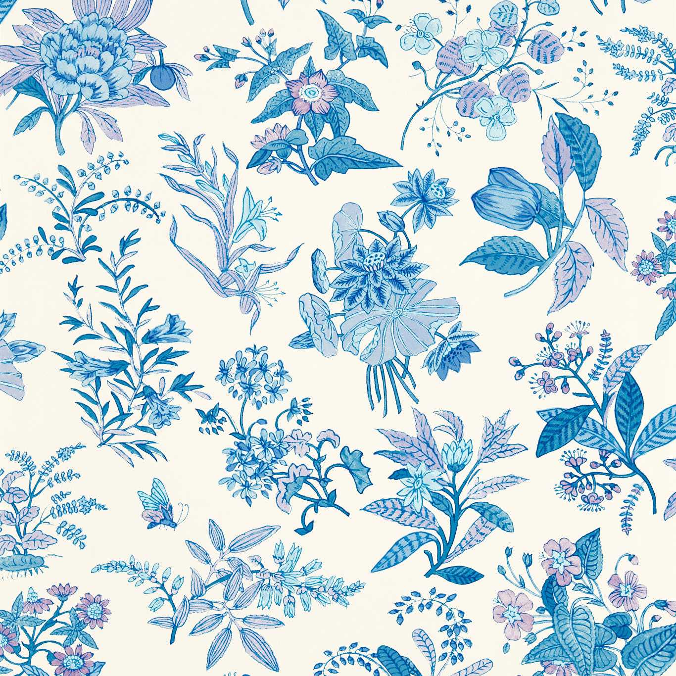 Woodland Floral Wallpaper - Harlequin