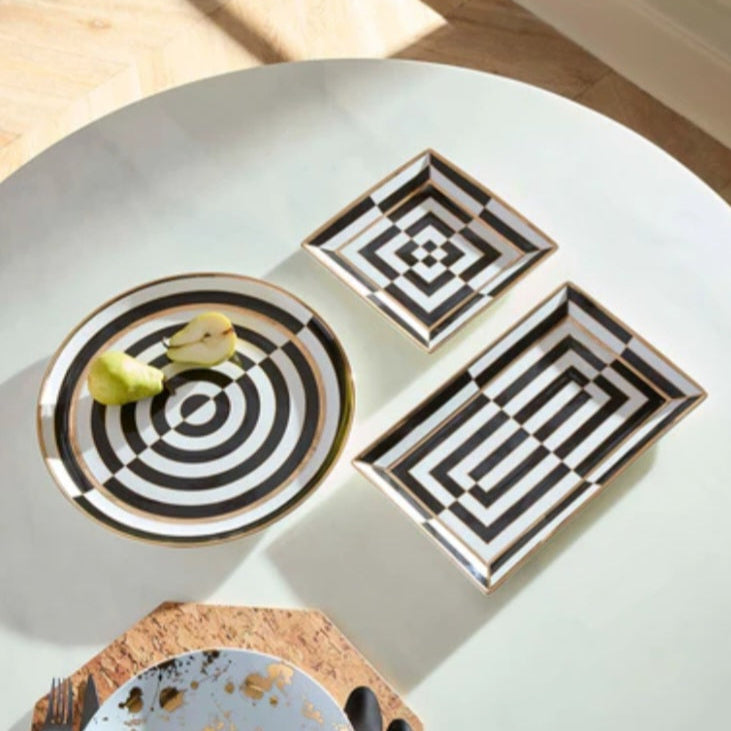OP Art Rectangle Serving Tray - Jonathan Adler