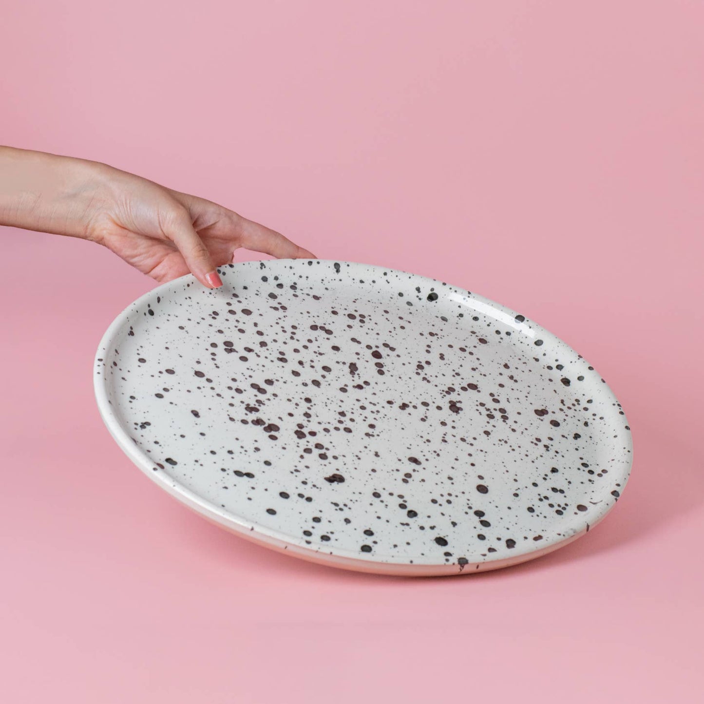Large Ceramic Pizza Plate