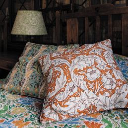 Bachelors Button Fabric - Morris & Co