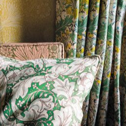 Bachelors Button Fabric - Morris & Co