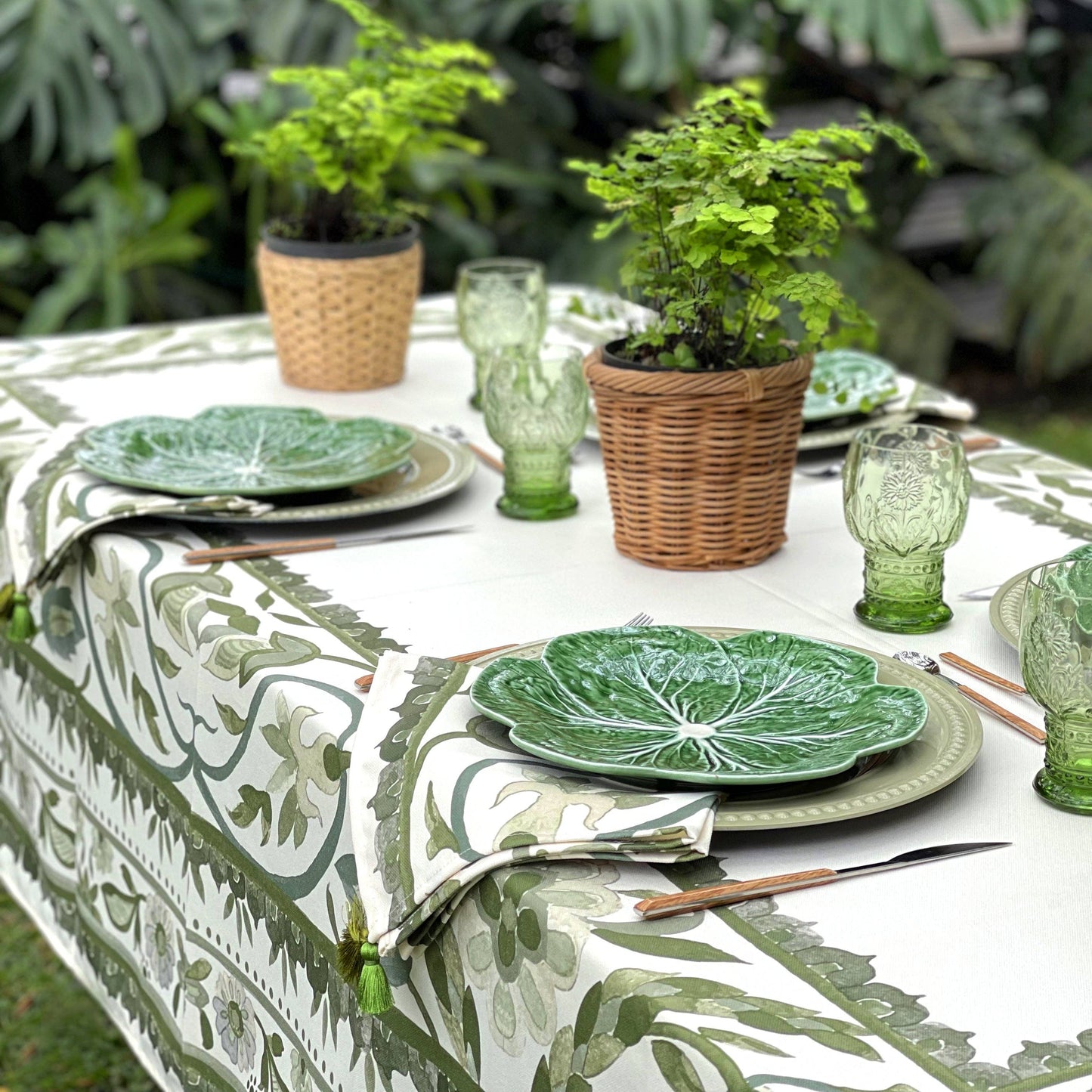 Jade Tablecloth