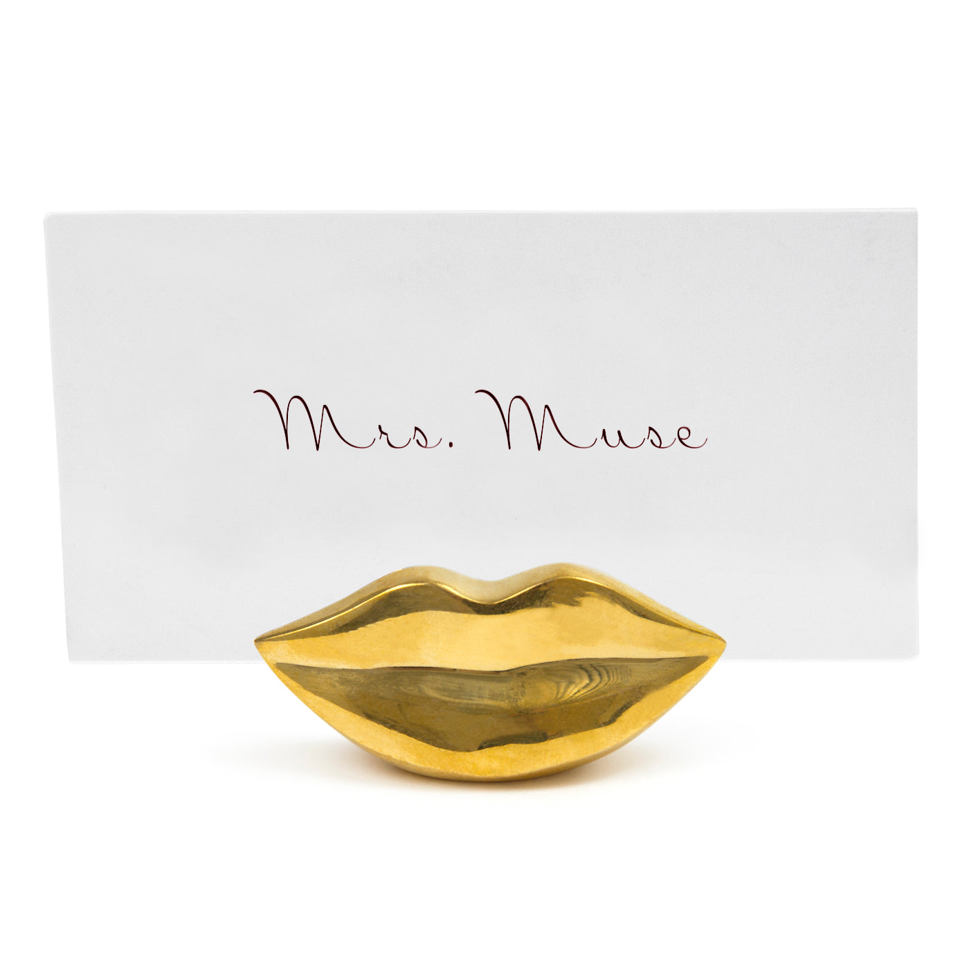 Mr. & Mrs. Muse Place Card Holder - Jonathan Adler