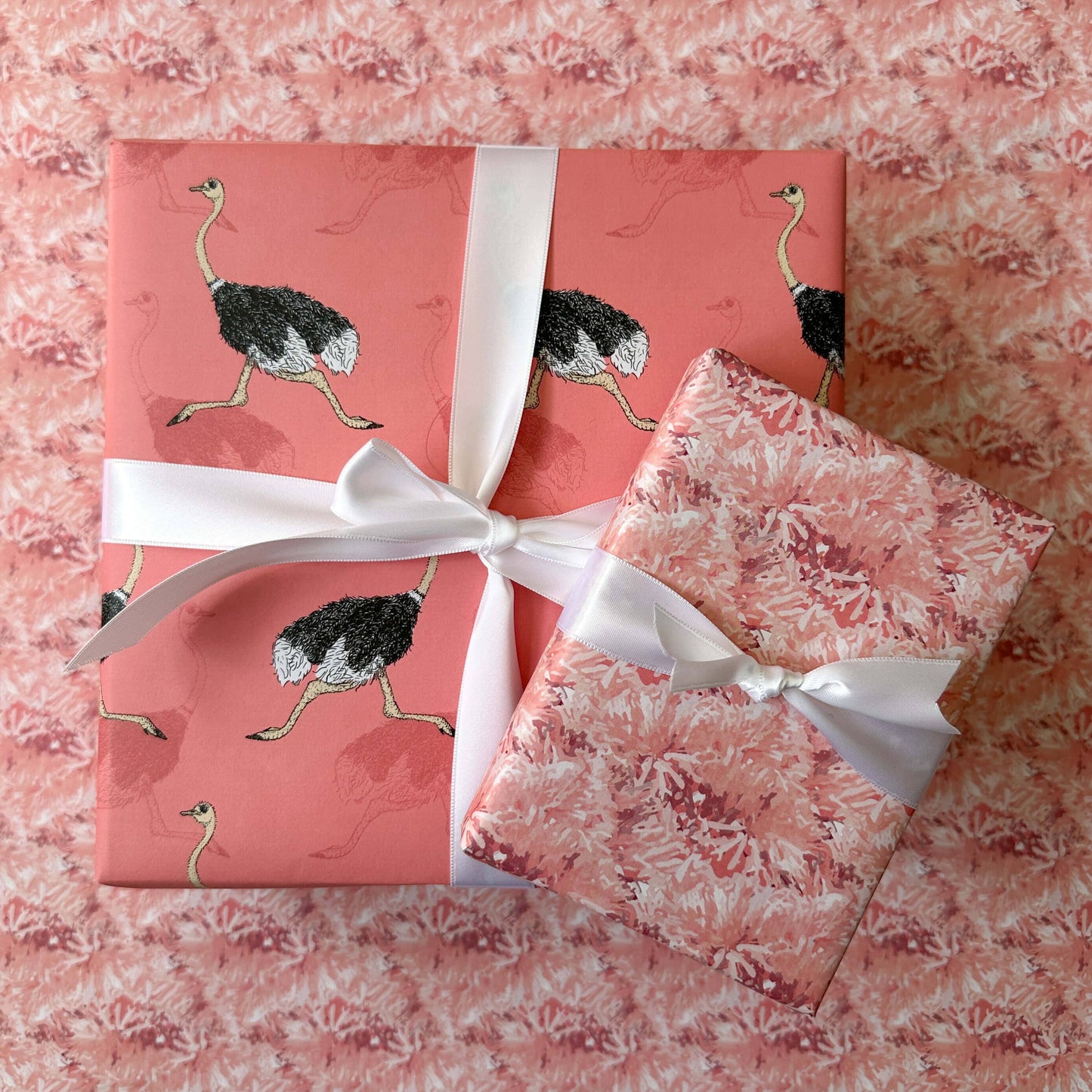 Ostrich Reverie - Wrapping Paper: Single Sheets