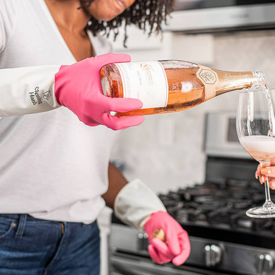 Reusable Cleaning Gloves - Pink