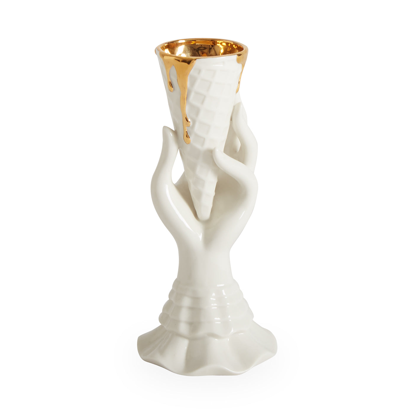Gilded I - Scream Vase