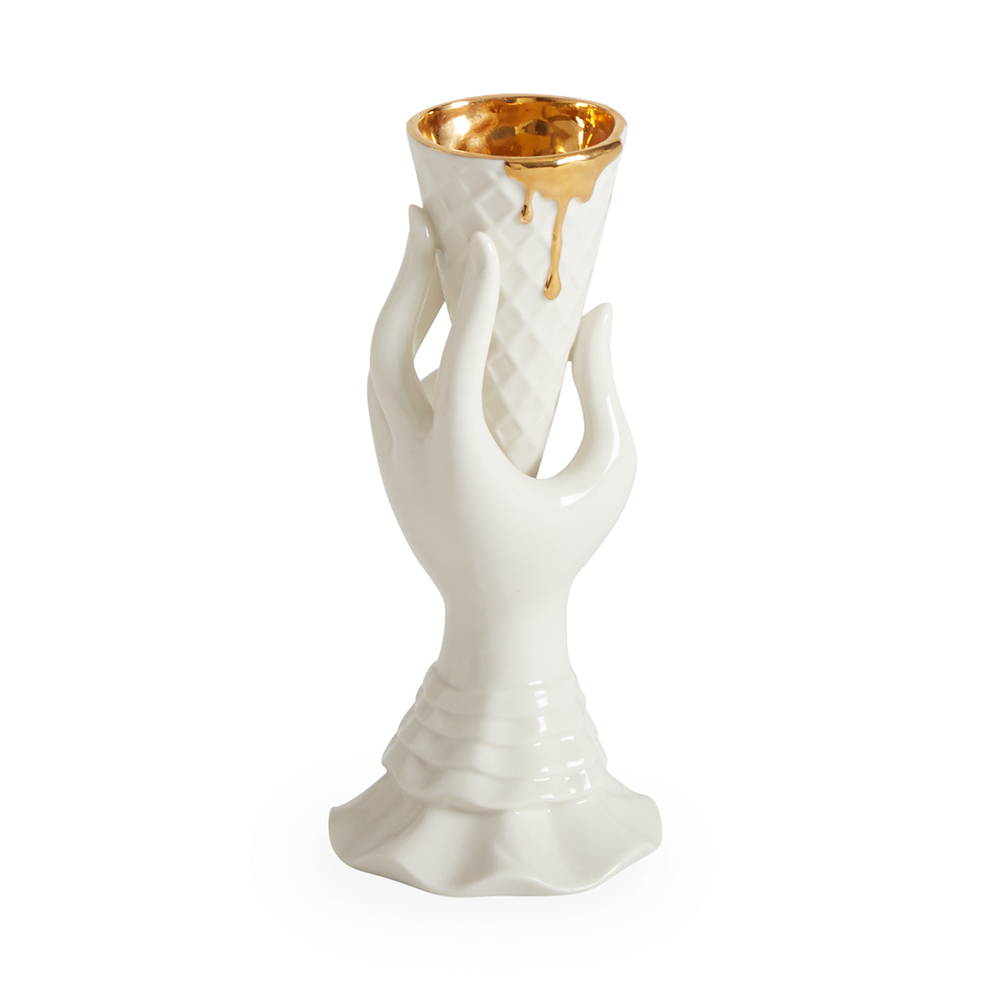 Gilded I - Scream Vase