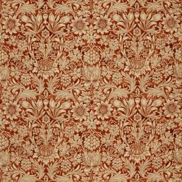 Sunflower Velvet Saffron/Vellum - Fabric - Morris & Co