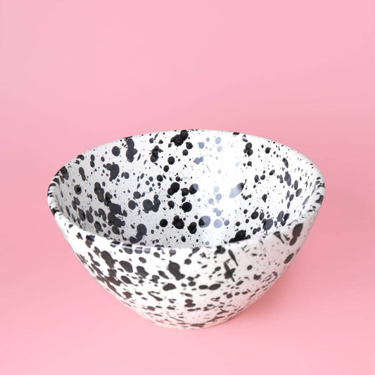 Ceramic Black & White Bowl