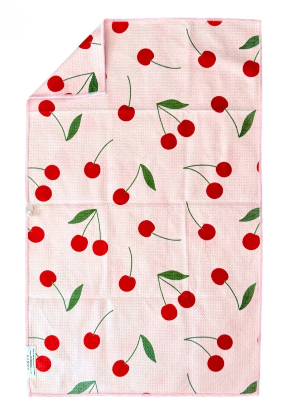 Put A Cherry On It Tea Towel