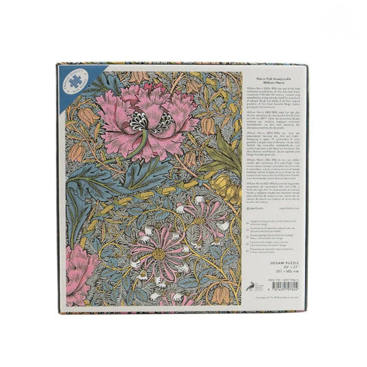 Morris Pink Honeysuckle, Jigsaw Puzzle
