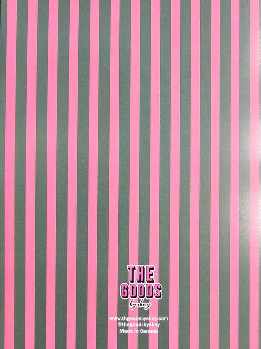 Golden Glow Pin-Up Girl Card