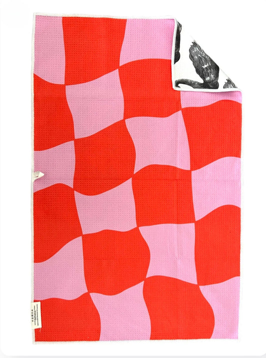 Cob and Pen Reversible Hand Towel
