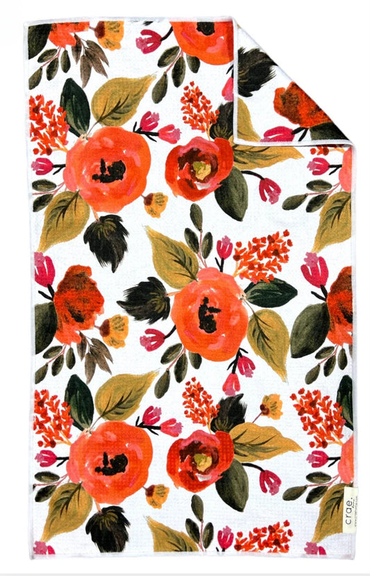 Golden Orchard Tea Towel