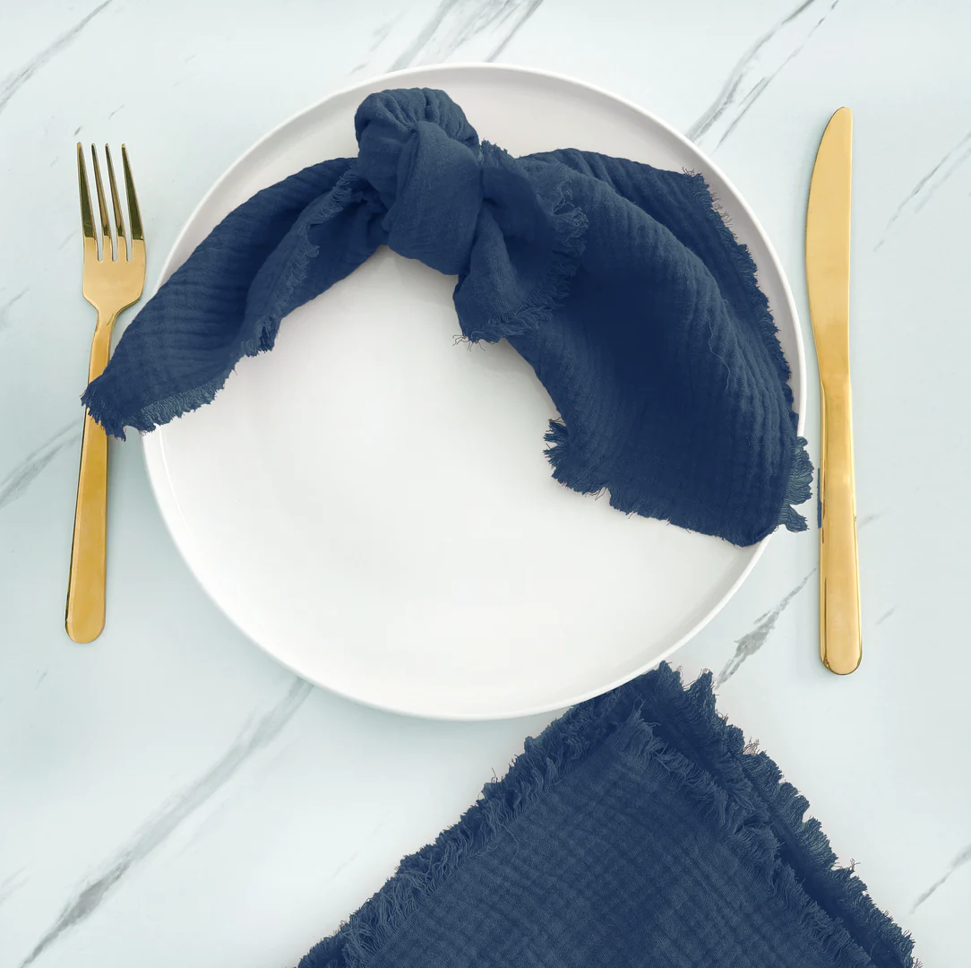 Gauze Fringe Napkins