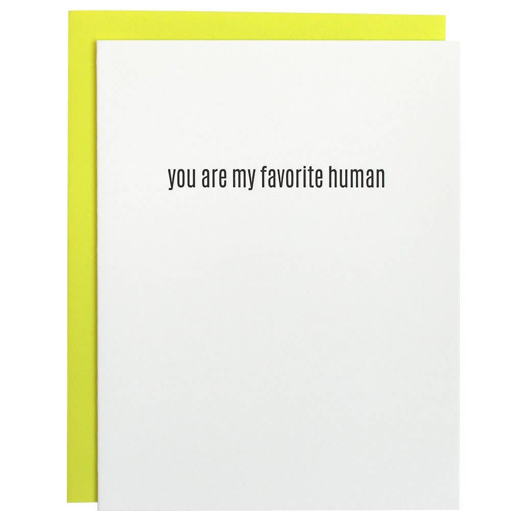 You are my favorite human