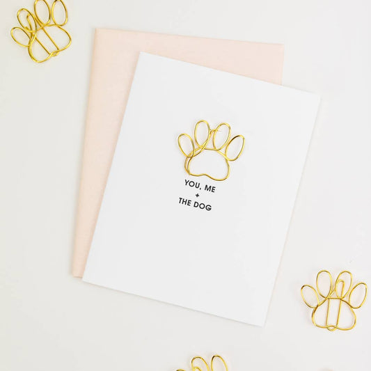 You Me + The Dog - Anniversary Paw Print