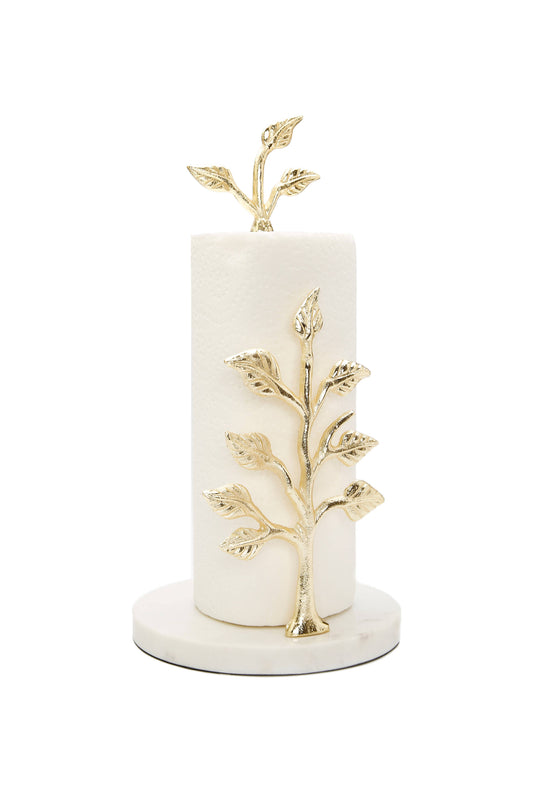 Gold Tree Paper Towel Holder