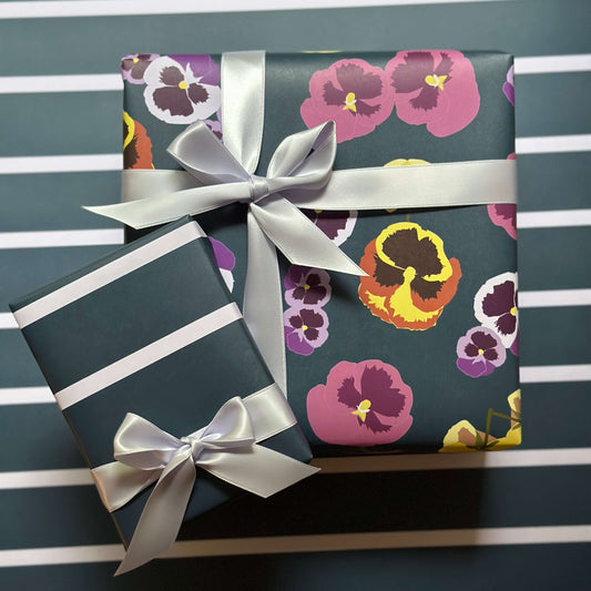Pansy Wrapping Paper