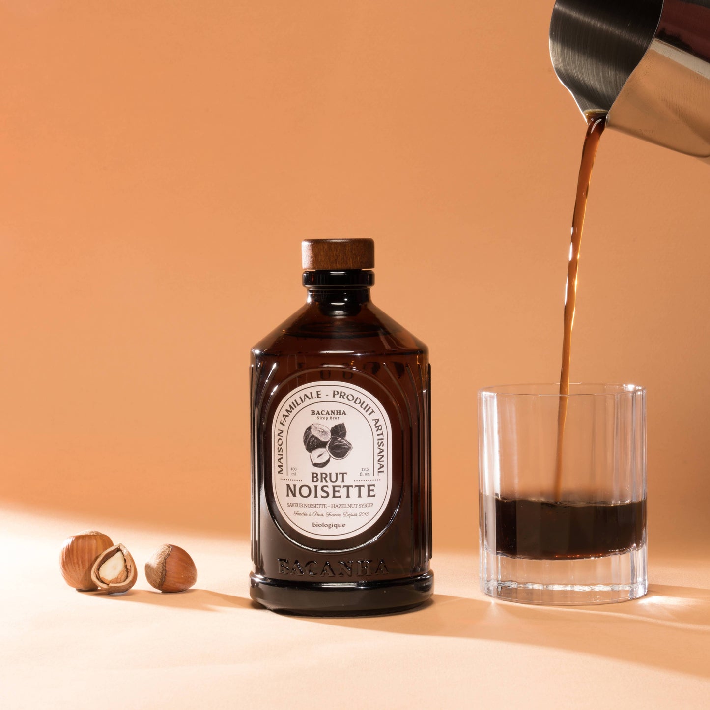 Raw Hazelnut Syrup - Organic