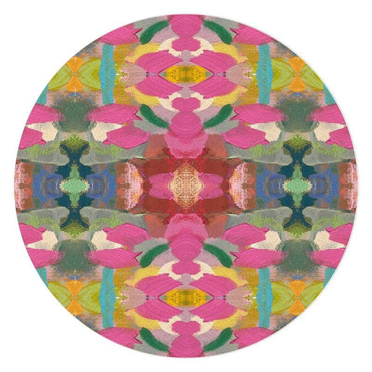 Moroccan Pink by Laura Park Glass Cutting Board: Large Rectangle (12" x 15")