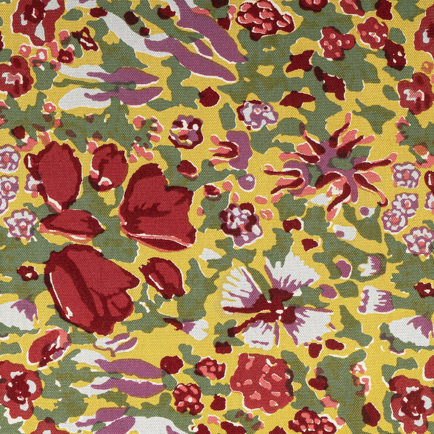 Jardin Red & Green Table Runner