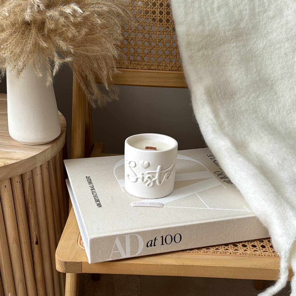 " Sister" Scented Soy Candle