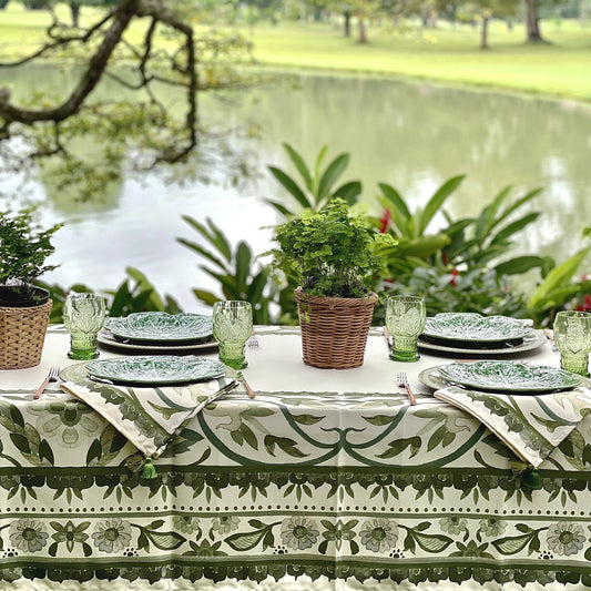 Jade Tablecloth