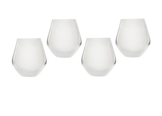 Lumi Crystal Stemless Wine Glasses